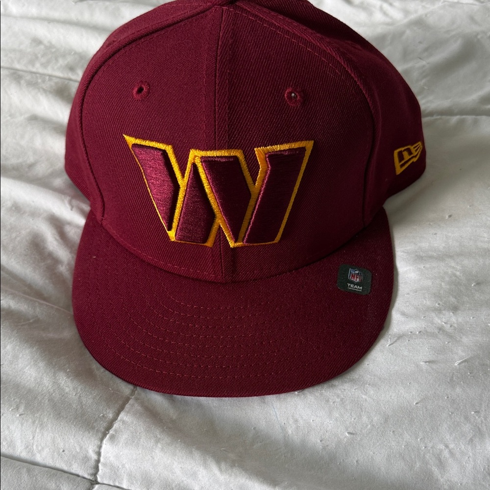 Washington Commanders Team Snapback Hat - Burgundy & Gold